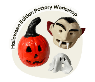 Family Halloween Pottery Workshop at Pottery with a Purpose Studio | Needham, MA (Multiple Dates)