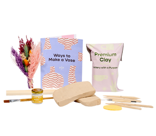 Flower Vase Pottery Kit